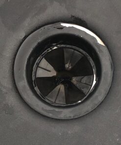 Keeney Manufacturing K5417BLK Garbage Disposal Flange and Stopper, Black 20 7177J7YNUrL