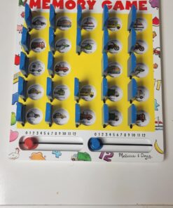 Melissa & Doug Flip to Win Travel Memory Game - Wooden Board, 7 Double-Sided Cards Games, Road Trip Essentials For Kids, Hangman Toddlers And Kids 5+ 40 7177TsDE7KL 2