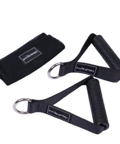 KYLIN SPORT Upgraded Exerecise Resistance Band Handle Grips Replacement Fitness Strap Handle Cable Attachment Silicon Grip with Solid ABS Cores 15 7178M4MT4EL