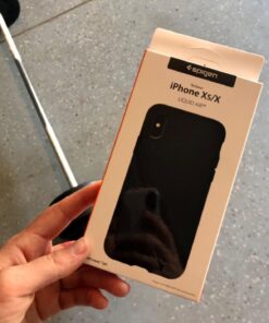 Spigen Liquid Air Armor Designed for iPhone Xs Case (2018) / Designed for iPhone X Case (2017) - Matte Black 45 7178NdMSXtL