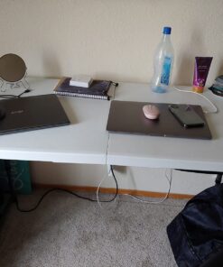 Lifetime Height Adjustable Craft Camping and Utility Folding Table 65 7178VVDP7oL