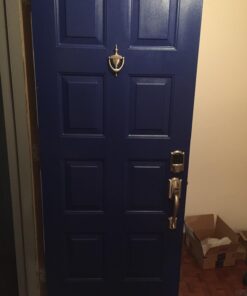 SCHLAGE Connect Camelot Touchscreen Deadbolt with Built-In Alarm and Handleset Grip with Accent Lever, Satin Nickel, FE469NX ACC 619 CAM RH, Works with Alexa Right Camelot 41 717AW1TIPqL