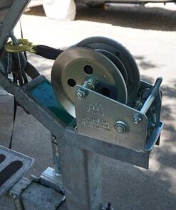 Botepon Marine Boat Trailer Winch Strap with Hook, Marine Winch Strap Replacement for Boat Jet Ski Loading, Launching and Retrieving ¡ 15 717AbMCapML