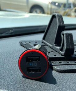 Anker Car Charger Adapter, 24W Dual USB Car Phone Charger, PowerDrive 2 for iPhone 14 13 12 11 Pro Max Mini X XR XS 8 Plus, iPad Pro/Air 2/Mini, Note 5/4, LG, Nexus, HTC and More Black 55 717Aj7p6wFL