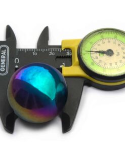 6 Pieces of 1.26" Sphere Magnet Rainbow Magnetic Balls | Hematite Rattle Snake |Fidget Toys for Anxiety | Large Magnetic Balls | Magnets for Kids 18 717BFzMpYzL