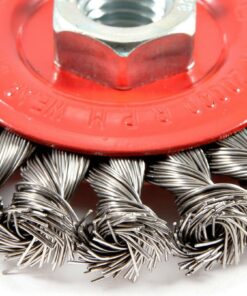 Forney 72759 4-Inch x .020 x 5/8-11 Knot Wire Wheel 30 717BelkgmvL