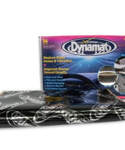Alternative view of Dynamat 10455 18" x 32" x 0.067" Thick Self-Adhesive Sound Deadener with Xtreme Bulk Pack, (9 Sheets) , Black Sound Deadner