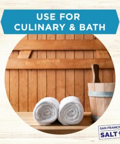 Pacific Ocean Gourmet Sea Salt - 2 lbs. Fine Grain by San Francisco Salt Company 2 Pound (Pack of 1) 14 717CepUnyCL