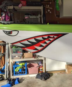 Shark Teeth Mouth Reflective Decals Graphics Sticker Fishing Boat Canoe Car Truck Kayak Decals Accessories 34 717DU6RyyfL