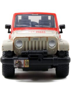 Jada Toys Jurassic World 1:16 Wrangler RC Remote Control Car 2.4 GHz, toys for kids and adults, 97054 39 717DsUPti2L