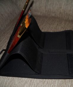 Santa Fe Art Supply Paint Brush Set W/Carrying Case-Organizer - 15+1 Professional Grade Wood Paintbrush Kit Perfect for Watercolor, Oil, Ink, Face - Creative Art Brushes & Craft Supplies for Artists 39 717E06p8vtL