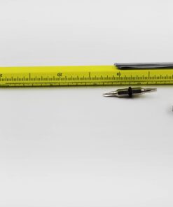 6 in 1 Multitool Pen with Gift Box - Includes 1 Ballpoint Pen, Universal Stylus Pen, Ruler,Flat and Phillips Screwdriver Bit, Level Gauge - The Perfect Multi-Function Gadg (Model B, 1PCS LIGHT YELLOW) Model B 17 717EJjtoAiL