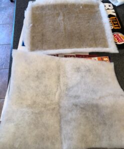 Allertech VentGuard Electrostatic Filtration Kit - 16" x 60" Roll - Air Vent Filter Guard - Electrostatically Charged Dust Control - HVAC Intake Registers & Grilles Cover - Hook & Loop Strip 16 x 60-Inch 35 717EnfjU8zL