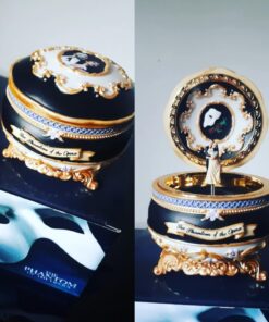 The San Francisco Music Box Company Phantom and Christine Hinged Trinket Box 13 717FCuS3iL