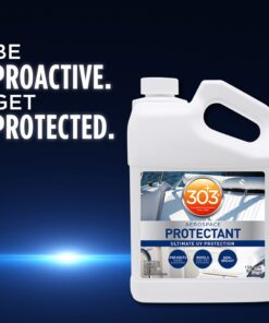 303 Products Marine Aerospace Protectant – UV Protection – Repels Dust, Dirt, & Staining – Smooth Matte Finish – Restores Like-New Appearance – 128 Fl. Oz. (30370) 26 717FHRpiXS