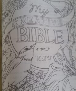 KJV Holy Bible, My Creative Bible, Faux Leather Flexcover - Ribbon Marker, King James Version, Pink Floral 58 717FkEdxcEL