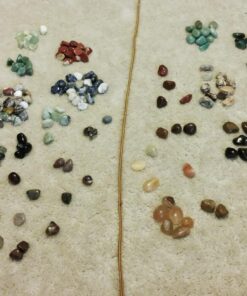 Hypnotic Gems 2 Pounds Brazilian Tumbled Polished Natural Stones Assorted Mix - Medium Size - 1" to 1.5" Avg. #D: Medium 2 Lb Bag 32 717G5H ubdL