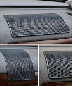 Bestwishes2u Grid-slip mats,Extra Large 27 x 15cm Magic Anti-Slip Non-Slip Mat Car Dashboard Sticky Pad Adhesive Mat for Cell Phone, CD, Electronic Devices, iPhone, Black 9 717GIIwcTaL