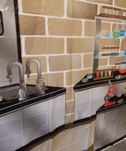 Science Lab Backdrop Banner (9 feet long) Science Party, Classroom and VBS Wall Decor 9 717GXXEdgEL