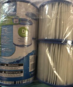 Alternative view of Summer Waves 4.13" x 3.75" Type D Filter Cartridge (4 Pack)