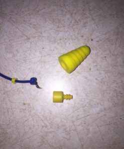 Plugfones Liberate 2.0 Wireless Bluetooth in-Ear Earplug Earbuds- 29NRR Noise Reduction Headphones with Noise Isolating Mic and Controls (Blue & Yellow) Blue/Yellow 23 717HMz3bC0L