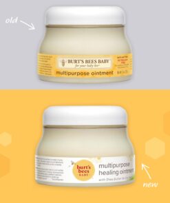 Alternative view of Burt's Bees Baby Diaper Balm, Multipurpose Healing Ointment Softens & Calms Dry Skin, Eczema Safe, with Shea Butter, Plant Based Formula, Pediatrician Tested, 7.5 Oz 7.5 Ounce (Pack of 1)