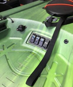 Switchtec 2 3 5 7 Gang Rocker Switch Panel with 4.8 Amps Dual USB Rocker Style Fast Charger with Integrated Voltmeter, Blue Backlit Led, Pre-Wired switches and USB Charger. 37 717IcmtgmLL