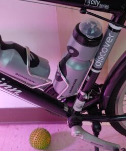 Schwinn Bike Bottle Holder With Water Bottle, 23 Oz. BPA-Free Squeeze Sport Bottle and Durable Alloy Cage, Easy To Mount Cycling Accessory 23 Ounces 53 717IjYx1U7L