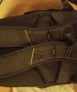 Evecase Large DSLR Camera/Laptop Travel Backpack Bag w/Rain Cover for Mirrorless, 4/3 Micro Four Third, Compact, Interchangeable Lens Digital Camera 18*12*8 inch Black 63 717JMTACQ2L