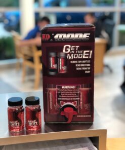 XMODE Energy Shots on Tap with Dispenser & 2 Bottles, 100 Servings - Cherry Bomb Flavor Energy Caffeine Shots - Quick Energy Boost Shots with Vitamins B6 & B12, Caffeine - Great Taste, Zero Calories 37 717LO5mU5wL