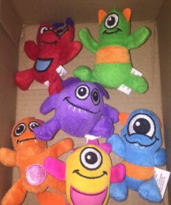 Fun Express Monsters Plush (1 Dozen) Party Favors, Halloween and Toy Crane Fillers 28 717Ld1n1 QL