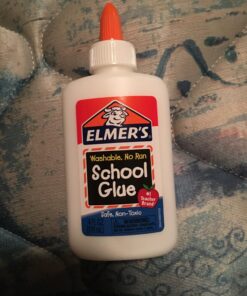Elmer's Liquid School Glue, Washable, 4 oz 34 717M16mO6L