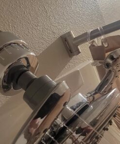 AquaBliss High Output Revitalizing Shower Filter - Reduces Dry Itchy Skin, Dandruff, Eczema, and Dramatically Improves The Condition of Your Skin, Hair and Nails - Chrome (SF100) 40 717MYRZfjmL