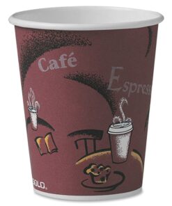 Solo OF10BI-0041 10 oz Bistro SSP Paper Hot Cup (Case of 300) 10 ounces 1 7 717MdkX0 FL