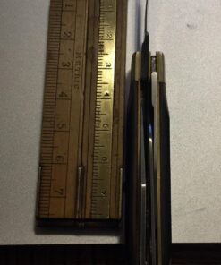 Old Timer 44OT Workmate Traditional Folding Pocket Knife with 4 High Carbon Stainless Steel Blades, Sawcut Handle, and Convenient Size for EDC, Whittling, Camping, Hunting, General Use, and Outdoors , Brown 13 717NIRMa9L