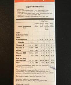 Alternative view of Liquid Mineral Supplement, Iron, Nordic Blueberries, Full of Beneficial antioxidants