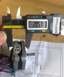 STEPPERONLINE Short Body Nema 17 Bipolar Stepper Motor 1A 22.6oz.in/16Ncm DIY CNC Extruder 46 717Ni5OelAL