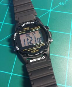 Timex Men's T5K463 Expedition Atlantis Black Resin Strap Watch 29 717OTH 1TL