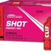 Clifbar Clif Shot Energy Gel - 24 Pack Clif Shot - Energy Gels - Razz - (1.2 Ounce Packet, 24 Count) 1.2 Ounce (Pack of 24) 17 717QPvJBQ1L