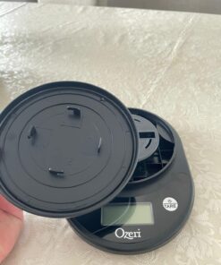 Ozeri Pronto Digital Multifunction Kitchen and Food Scale, All Black 33 717S5DwwsL
