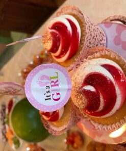 A&S Creavention Vine Cupcake Holders Filigree Vine Designed Decor Wrapper Wraps Cupcake Muffin Paper Holders - 50pcs (Pink) 1 Pink 29 717Slx7xR3L 2