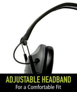 Peltor Sport RangeGuard Electronic Hearing Protector, NRR 21 dB, Ear Protection for the Range, Shooting and Hunting, Gray 36 717SrvkMPmL