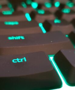 Razer ORNATA Expert: Mecha-Membrane - Individually Backlit Mid-Height Keys - Leatherette Wrist Rest - Gaming Keyboard - Gaming Keyboard (RZ03-02041800-R3U1) 52 717T8 Mh7bL