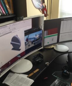 SAMSUNG IT LC27F591FDNXZA SAMSUNG C27F591 27-Inch FHD 1080p Curved Monitor (Built-in Speaker Included) New 37 717TvKievL