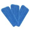 Microfiber Spray Mop Replacement Heads for Wet/Dry Mops Compatible with Bona Floor Care System 3 Pack (Blue) Blue 34 717ULZrpgOL
