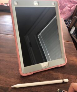 Rantice iPad 6th Generation Cases, iPad 5th Generation Case, iPad Air 2 Case, iPad 9.7 Case, Shockproof Rugged Drop Protection Cover Built with Kickstand for iPad 9.7'' A1893/A1954/A1822/A1823 Rose gold+Gray 37 717VpLK26vL