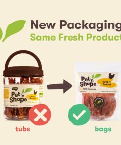 Alternative view of Pet 'n Shape Chik 'n Breast Jerky Dog Treats - 1 Pound Chicken 1 Pound (Pack of 1)