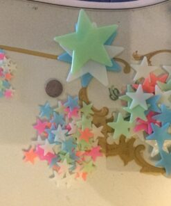 Great Explorations: Colorful Stars Super Kit, Glow In The Dark Ceiling Stars. 150 Pieces in an assortment of sizes and colors Wonder Stars 36 717X cYckgL