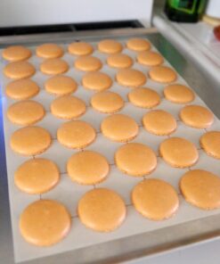 Premium Silicone Baking Mat for Macarons - Professional Fiberglass Baking Liner - Reusable Non-Stick Pastry Mat 28 717Xak1VTyL