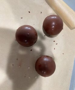 BAKER DEPOT 6 Holes Hot Chocolate Bomb Mold Dome Silicone Mould For Chocolate Cake Jelly Pudding Handmade Soap Round Shape Circle Cake Moulds Dia: 2 1/2 inches, Set of 2 40 717XjBAYTkL